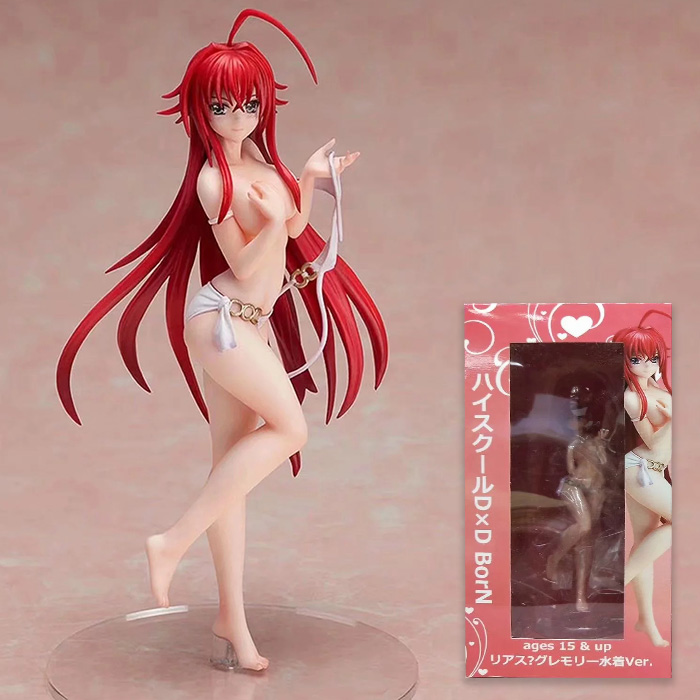 恶魔高校-红发莉雅�?泳装盒装手办摆件15CM-10.5X10.5X22CM---一�?5�?42&BY1A033.jpg