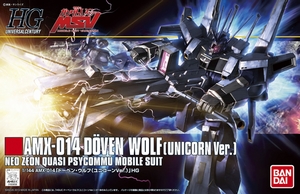 HGUC 160 AMX-014 DOVEN WOLF(UNICORN Ver.)--2200--183658