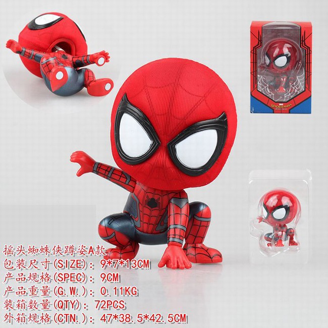 ֩ SpiderMan Ӣ۹ Qҡͷ֩ Aذڼװְ7-9CM