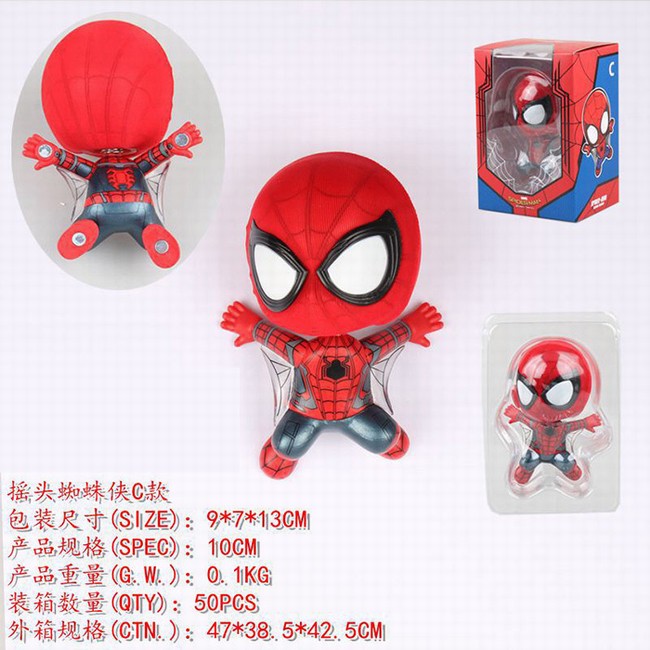 ֩ SpiderMan Ӣ۹ Qҡͷ֩C ذڼװְ7-9CM