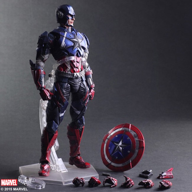 Play Arts  PA  marvel ӳ ɶżװְԼ26CM