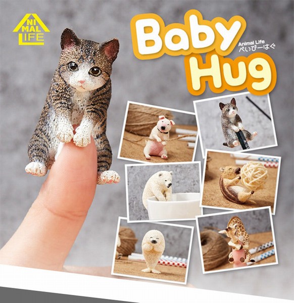 ���� ANIMEL LIFE BABY HUG  �������ɰ������ְ�5-8cm ��6�� Ť���е���װ  6��һ�� һ��300�� 38-45g