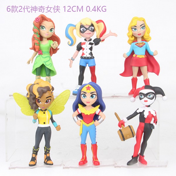 2������Ů�� 6��һ�� ��װ�ְ�ڼ�ģ�� 12CM 0.4KG