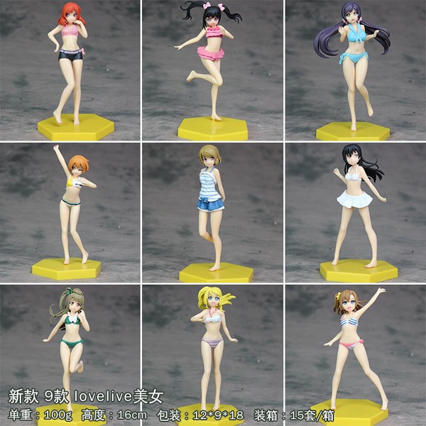 Love Live ԸŮϵ 9һ   Ӿװװְڼģ ÿ100G 16CM 15
