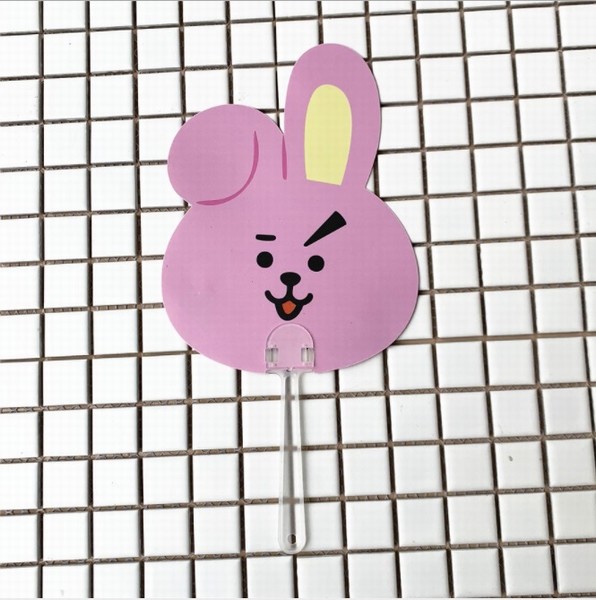 BTS ���������� BT21���� �ɰ�˫�濨ͨ������PVC�������� 18X19CM 18-25G 10������