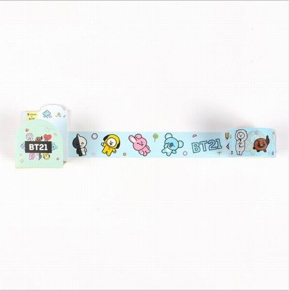 BTS ���������� BT21��ͨ�� ֽ����DIY������ֽ 5������ ��ǰ����Ԥ��