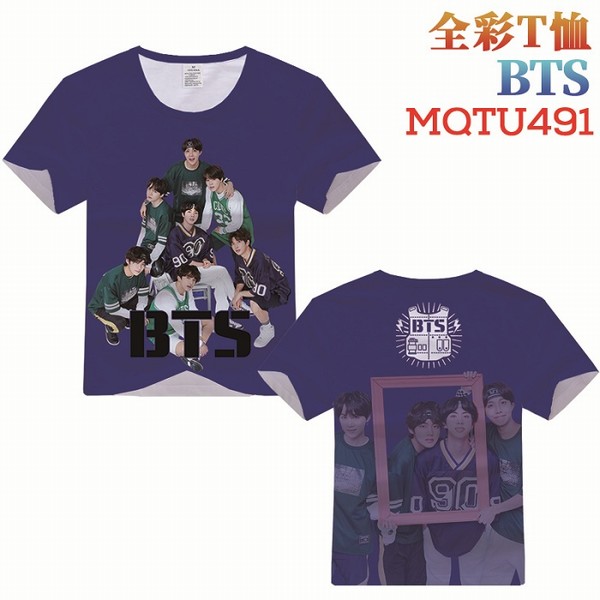 MQTU491-BTS  ȫӡT S M L XL XXL XXXL