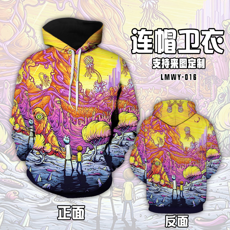 LMWY016˺Īȫתӡñͷǰ충S M L XL XXL XXXL