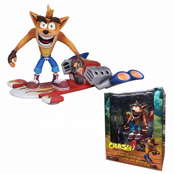 NECA Ż Crash Bandicoot а ŻǴ  Ϸ  װ ְڼģ 17.5CM
