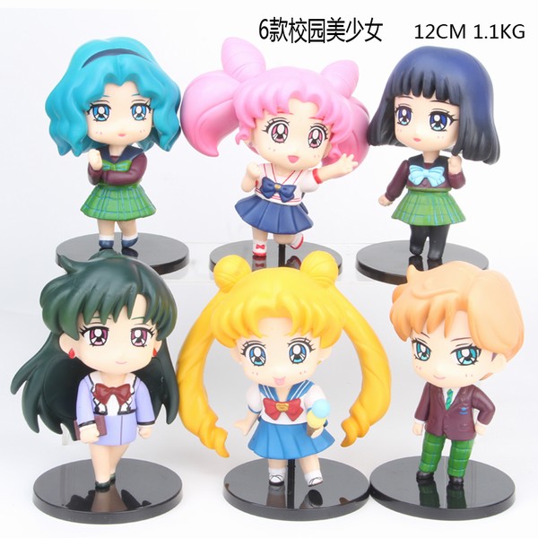 У԰����Ů6��һ�״�װ�ְ�ڼ�ģ�� 12CM 1.1KG