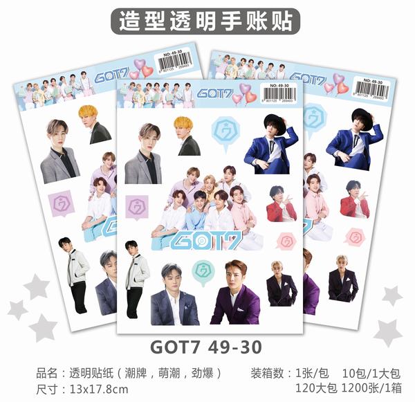 GOT7ֽܱ͸13X17.8CMһţ 10