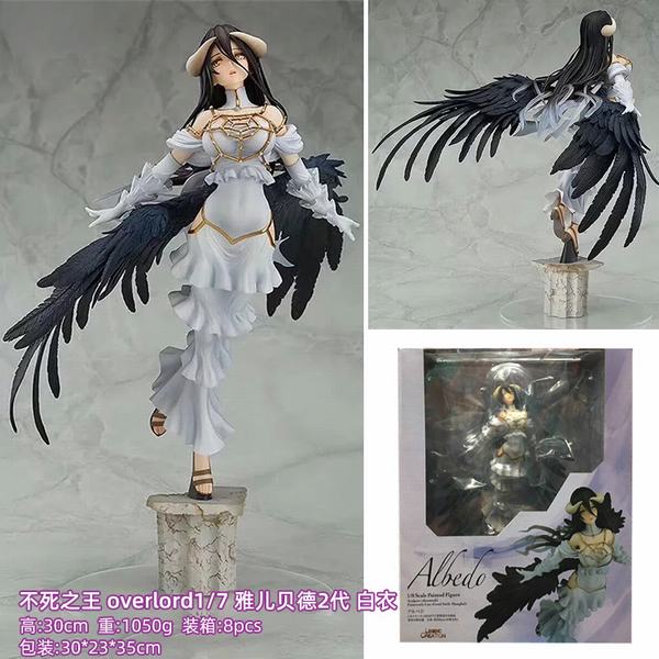 ֮OVERLORD 7֮1  Ŷ 2  ԸŮ װְڼģ 30CM ÿ8
