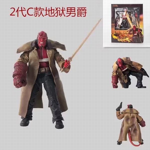 о HELLBOY 2 C ɶ6 װְڼģ18CM 0.41KGS ÿ30