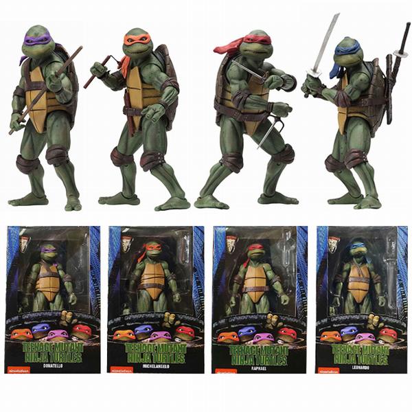 NECA  TMNT 1990 Ӱ 4һ װְڼģ 7