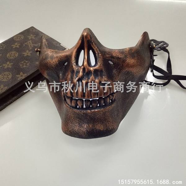 ��ʥ��Ұս���� ����ͷ ����ͭɫ ȫ�������ֲ����18X13X14CM 14CM 5������