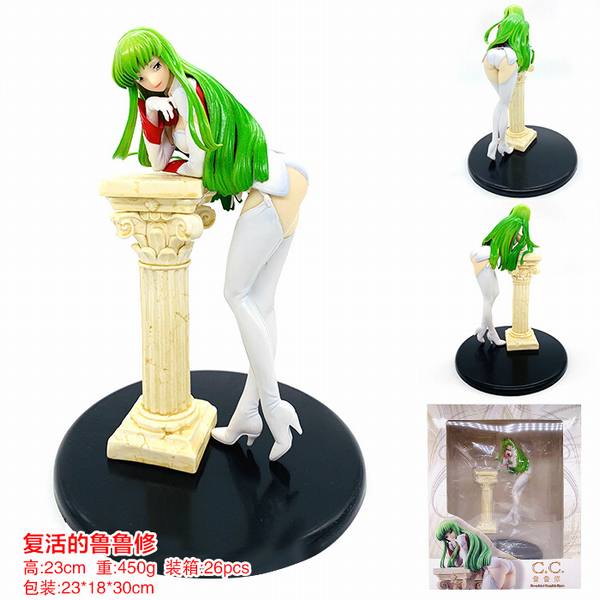 Code Geass ���ѵ�³·�� ��װ�ְ�ڼ�ģ�� 23CM 450G �ʺгߴ磺23X18X30CM һ��26��