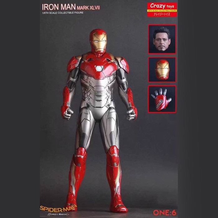 ֩Ӣ۹Iron Man MK47ɻ װְڼģ 27CM