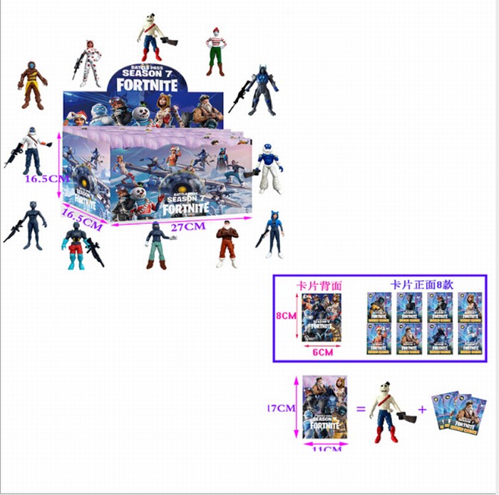 ���߼�����֮ҹ 12��һ��һ��24��װ ���������Ƭ��װ�ְ�ڼ�ģ�� 15CM