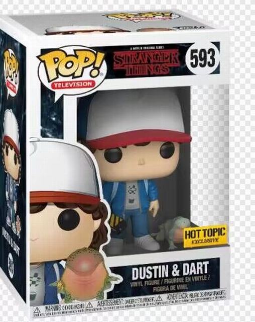 FUNKO POP 5593  Dustin &; Dart ˹ װְ Լ10cm һ72