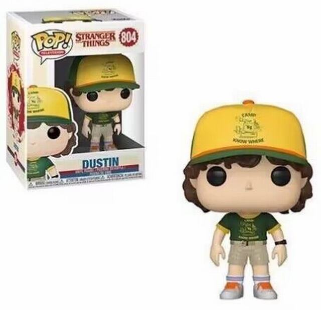 FUNKO POP 804  Dustin ˹ װְ Լ10cm һ72