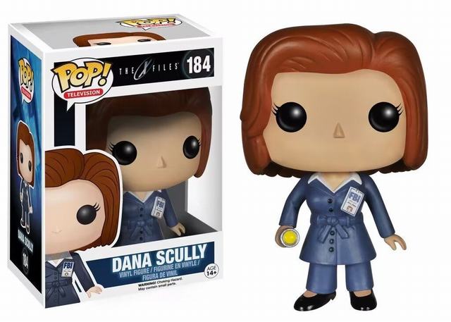 Funko pop184 X the X file ˹ dana scully װְ Լ10cm һ72