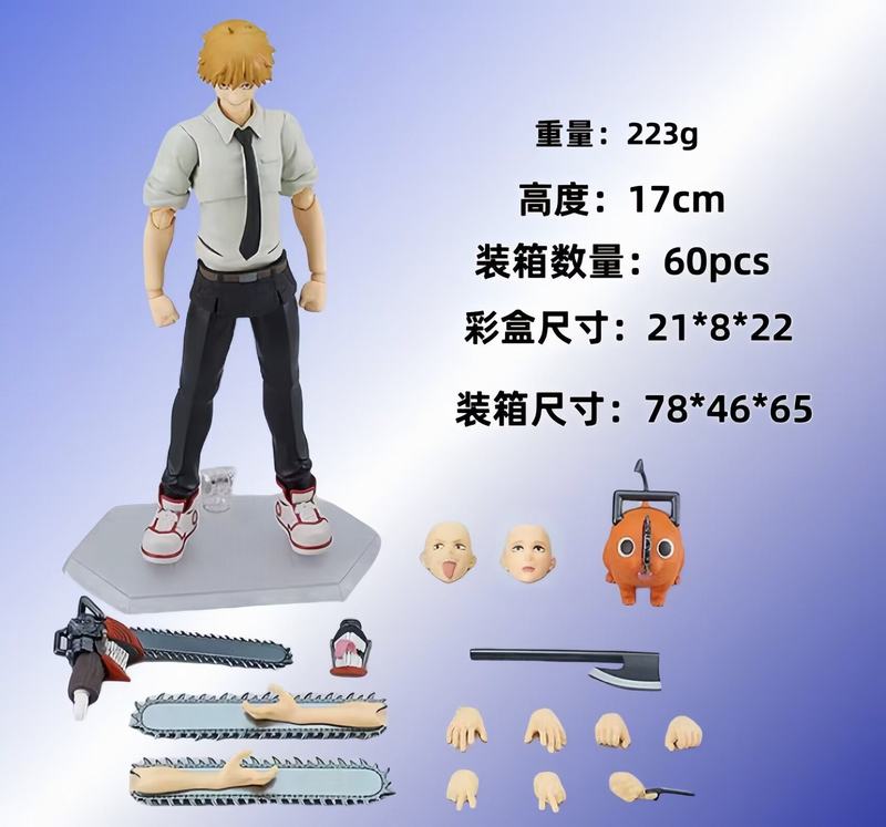 ɶ figma Max-586  chainsaw man ɶ װְ 17cm һ60