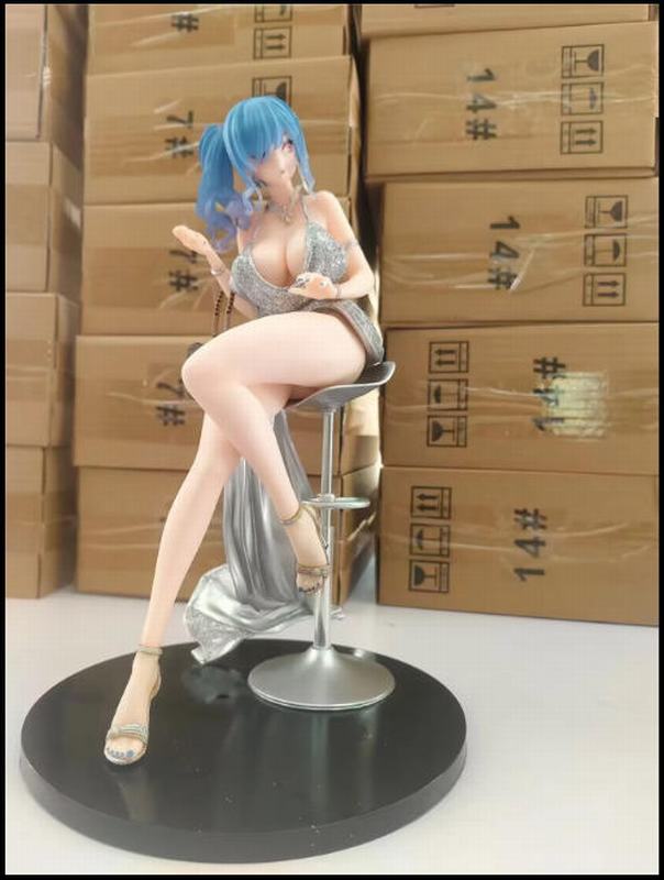 碧蓝航线 圣姨 圣路易斯 晚礼服坐姿 性感美女 盒装手办 高约30CM  一箱42个 碧蓝航线 圣姨 圣路易斯 晚礼服坐姿 性感美女 盒装手办 高约30CM  一箱42个