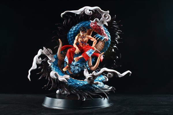 海贼王GK路飞VS凯多 和之国可乐路飞龙场景超大手办 39cm 1箱4个 海贼王GK路飞VS凯多 和之国可乐路飞龙场景超大手办 39cm 1箱4个