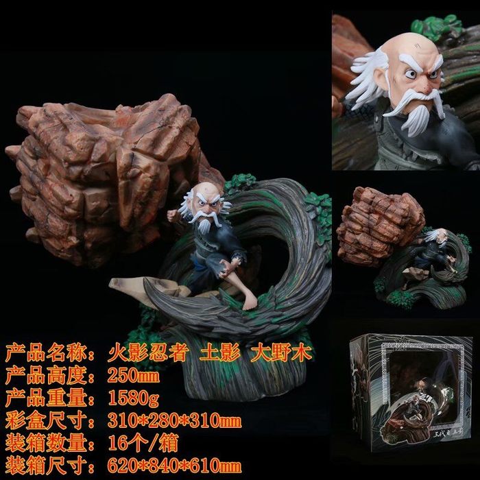 GK 火影忍者 土影 大野木 盒装手办 高25cm 1箱16个 GK 火影忍者 土影 大野木 盒装手办 高25cm 1箱16个